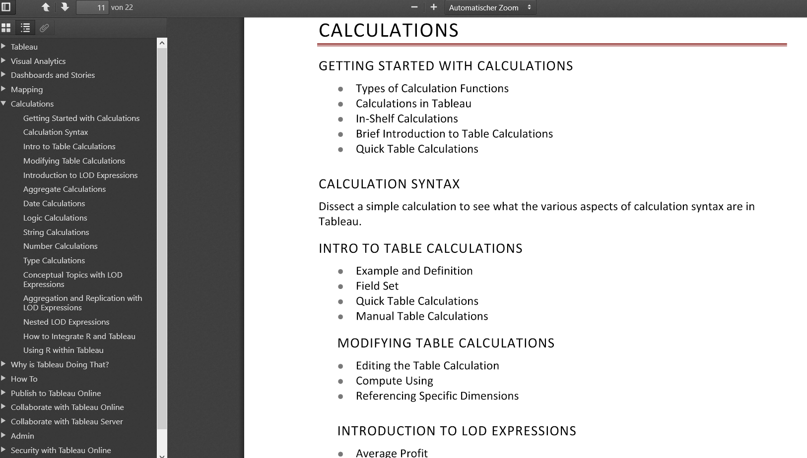 Tableau Training Videos