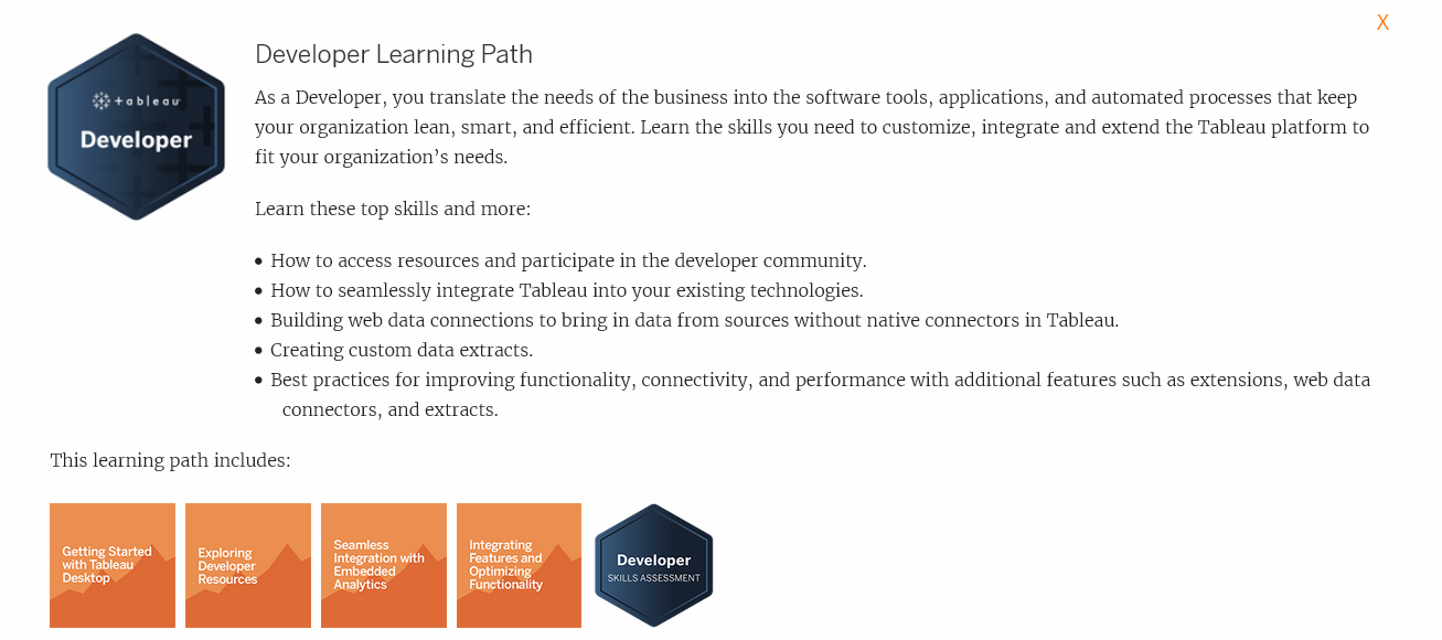 Developer Learning Path