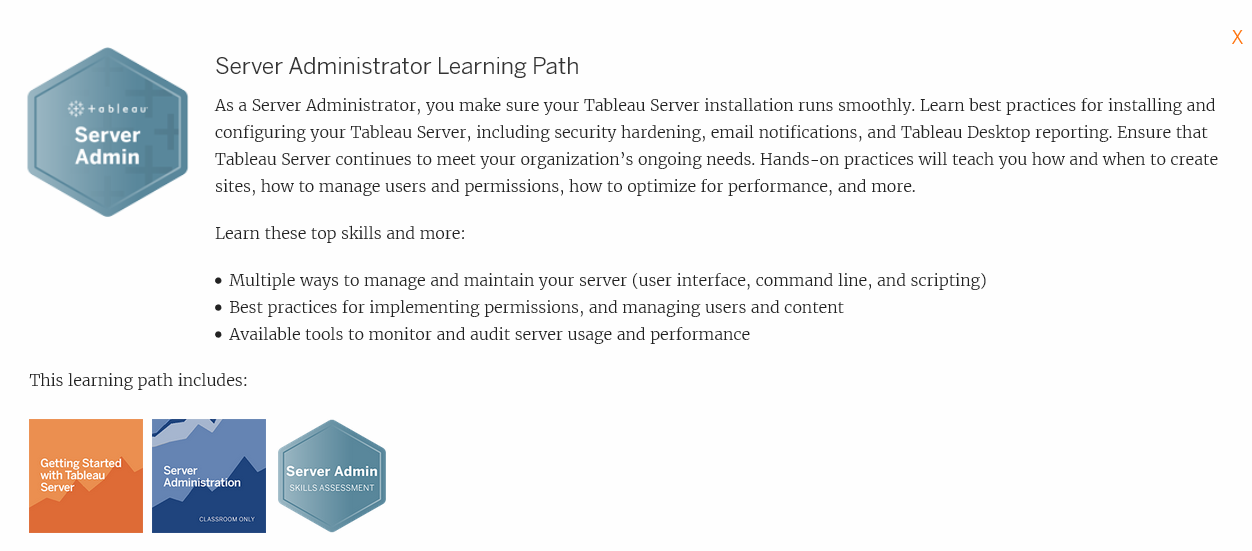 Server Administrator Learning Path